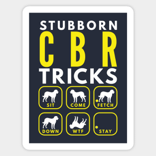 Stubborn CBR Tricks - Dog Training Sticker